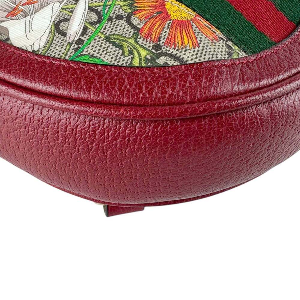 GUCCI Red Canvas Backpack - Picture 8 of 13